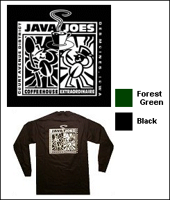 Coffeehouse Extraordinaire T- Forest - long sleeve